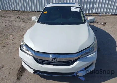 2017 Honda Accord Hybrid Ex-L из США, поврежденный, VIN JHMCR6F59HC029238